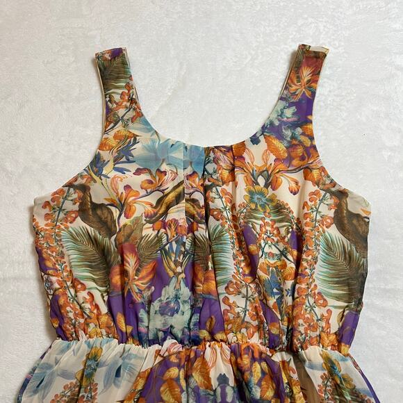 Women's Sleeveless Scoop Neck Mini Dress Size X-Small Fairycore Whimsigoth - Picture 3 of 8